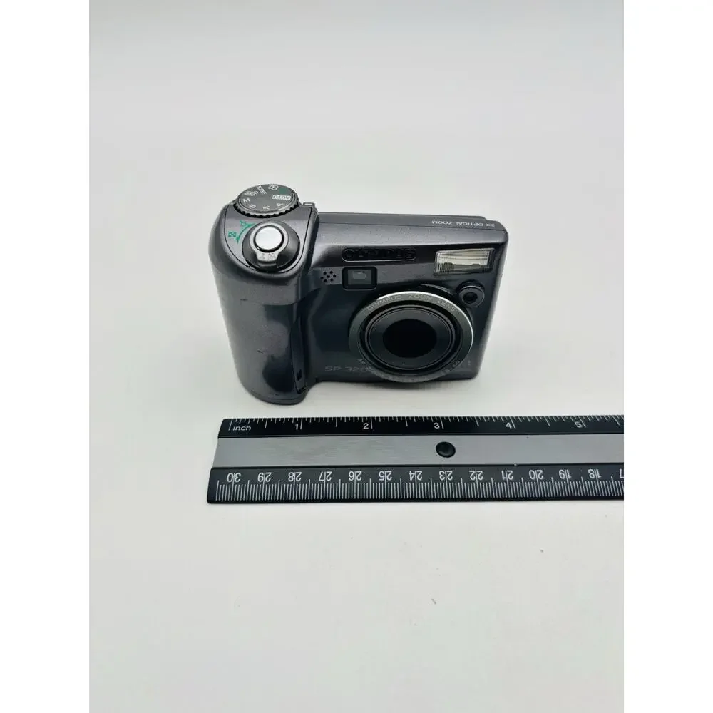 Olympus SP-320 7.1MP Digital Camera Compact 2.5″ Screen 3x Optical Zoom Works
